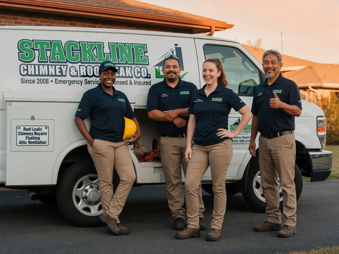 Chimney flashing repair company in Surprise, NE
